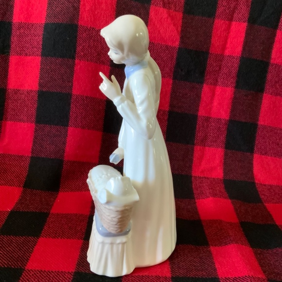 Tengra Mother with Baby in Basket - Picture 3 of 6